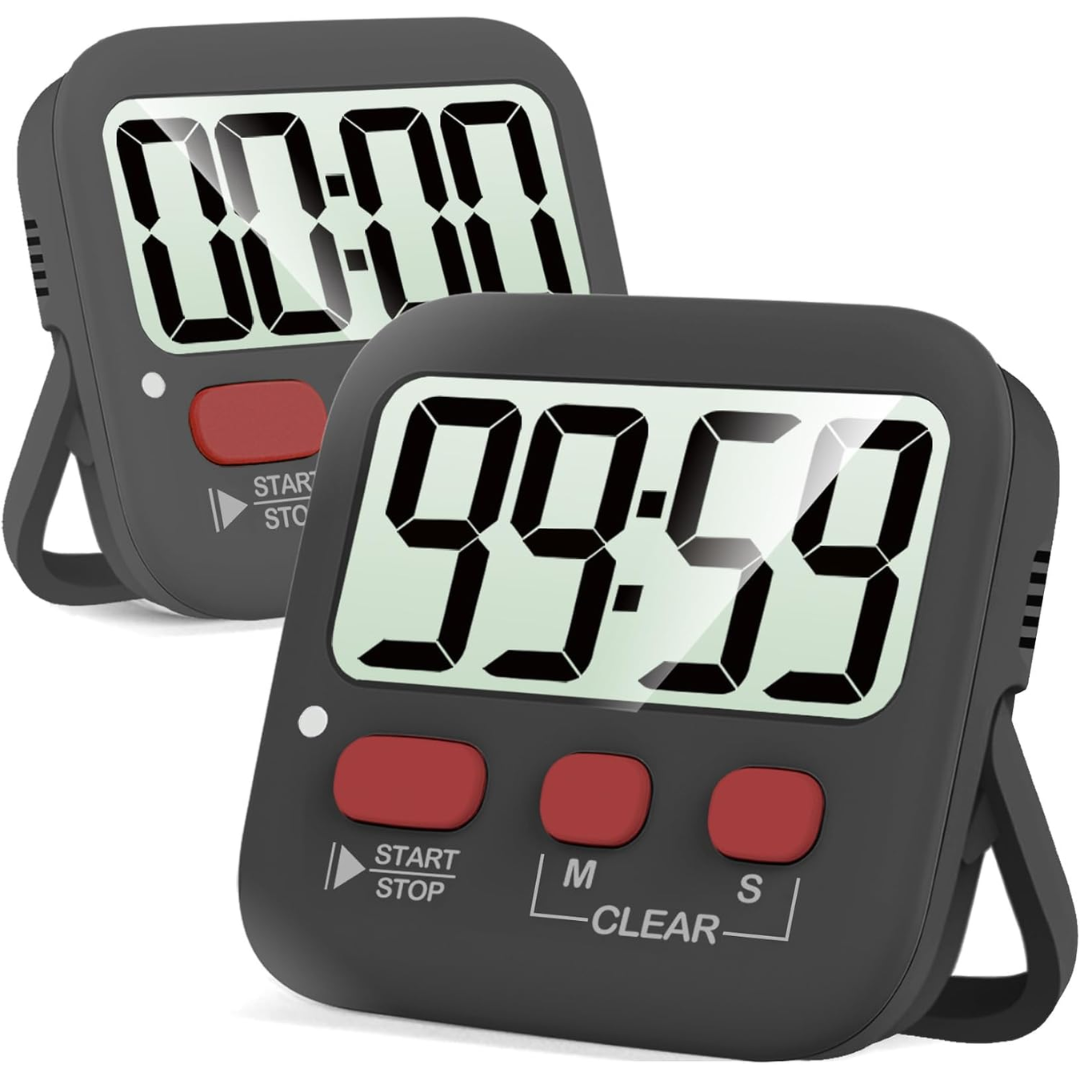 Dual Magnetic Digital Timer Set for Precise Timing
