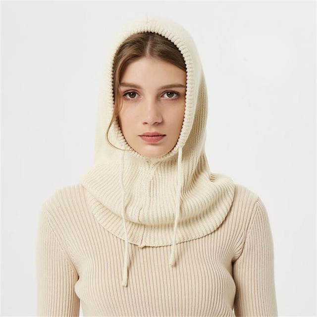 Luxurious Wool Winter Beanie with Adjustable Fit