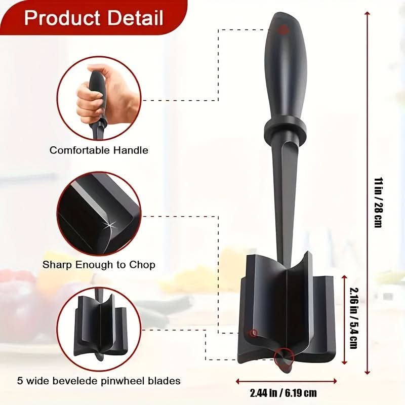 QuickSlice – Efficient Ground Meat Chopper Tool