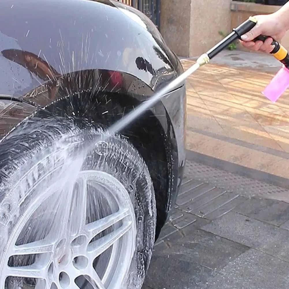AquaBlast Pro – Adjustable High-Pressure Garden Spray Nozzle