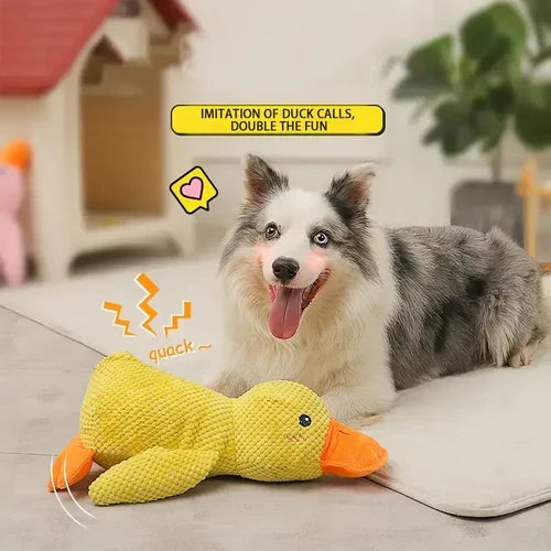 Soothing Quacker Plush Toy for Dogs