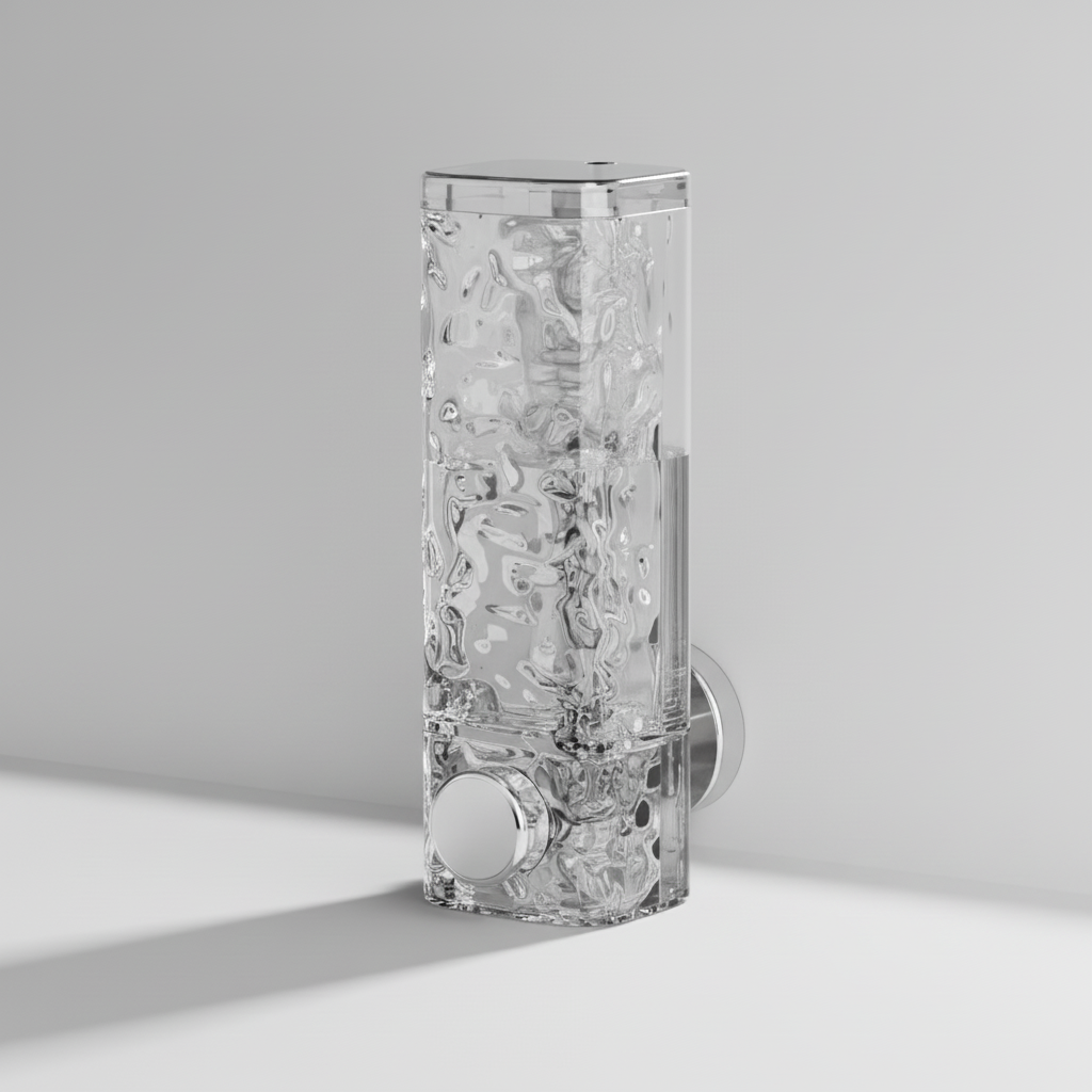 Suction Cup Dispenser for Soap - No Bore Design