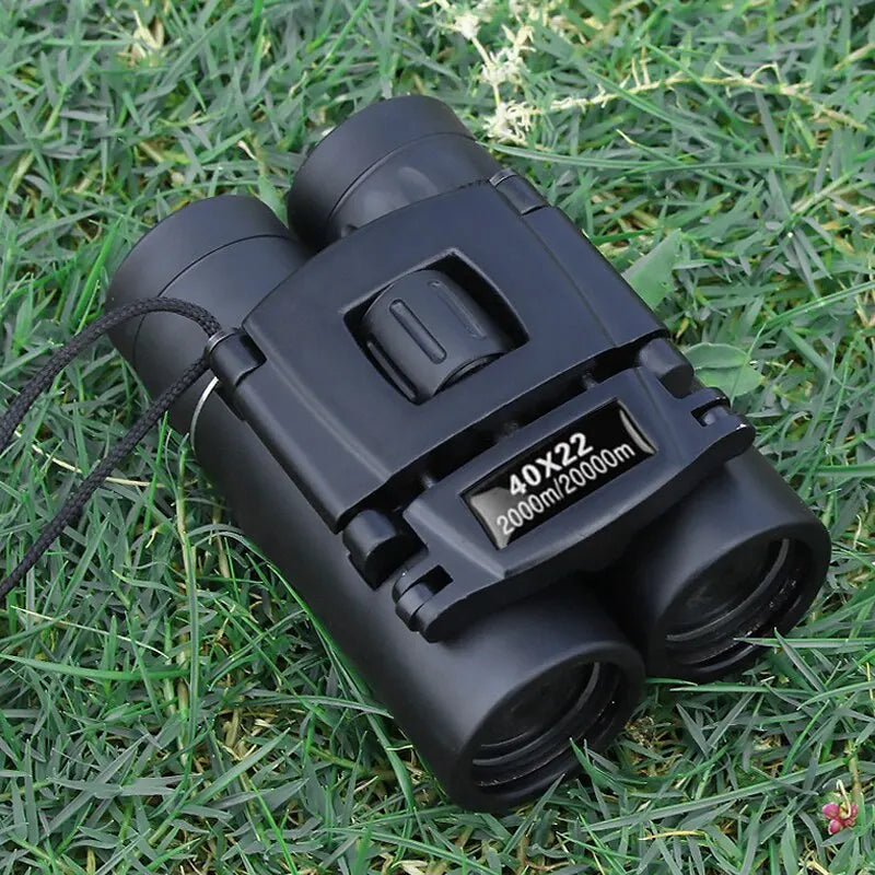 Compact 40x22 High-Definition Binoculars for Outdoor Adventures