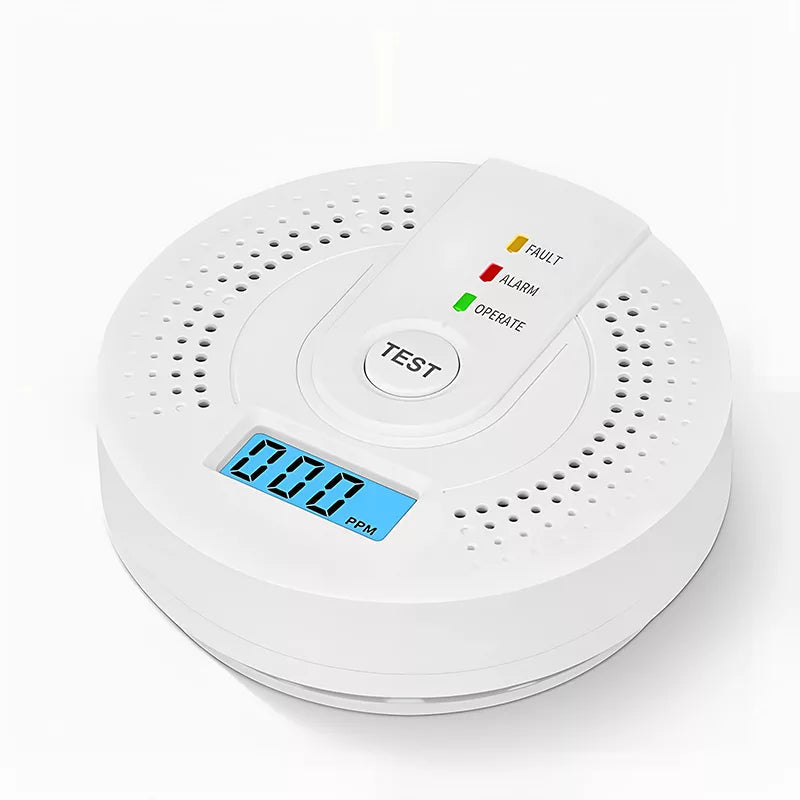 Smart Carbon Safety Monitor with LCD Display