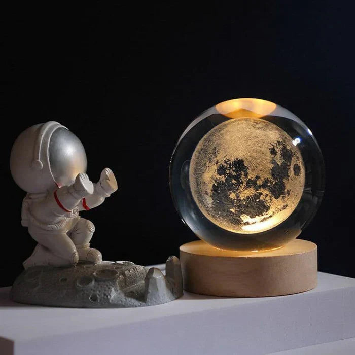 LuminousSphere | Enchanting Celestial Night Light for Home