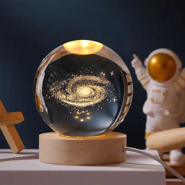 LuminousSphere | Enchanting Celestial Night Light for Home