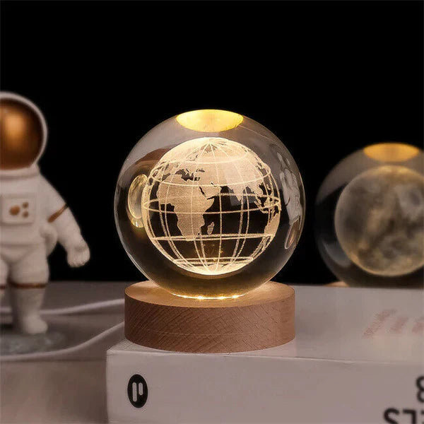 LuminousSphere | Enchanting Celestial Night Light for Home