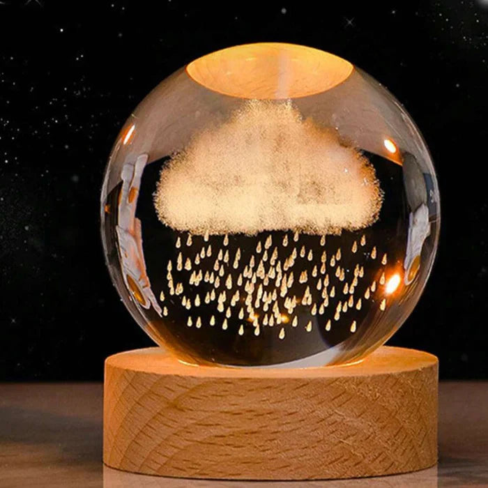 LuminousSphere | Enchanting Celestial Night Light for Home