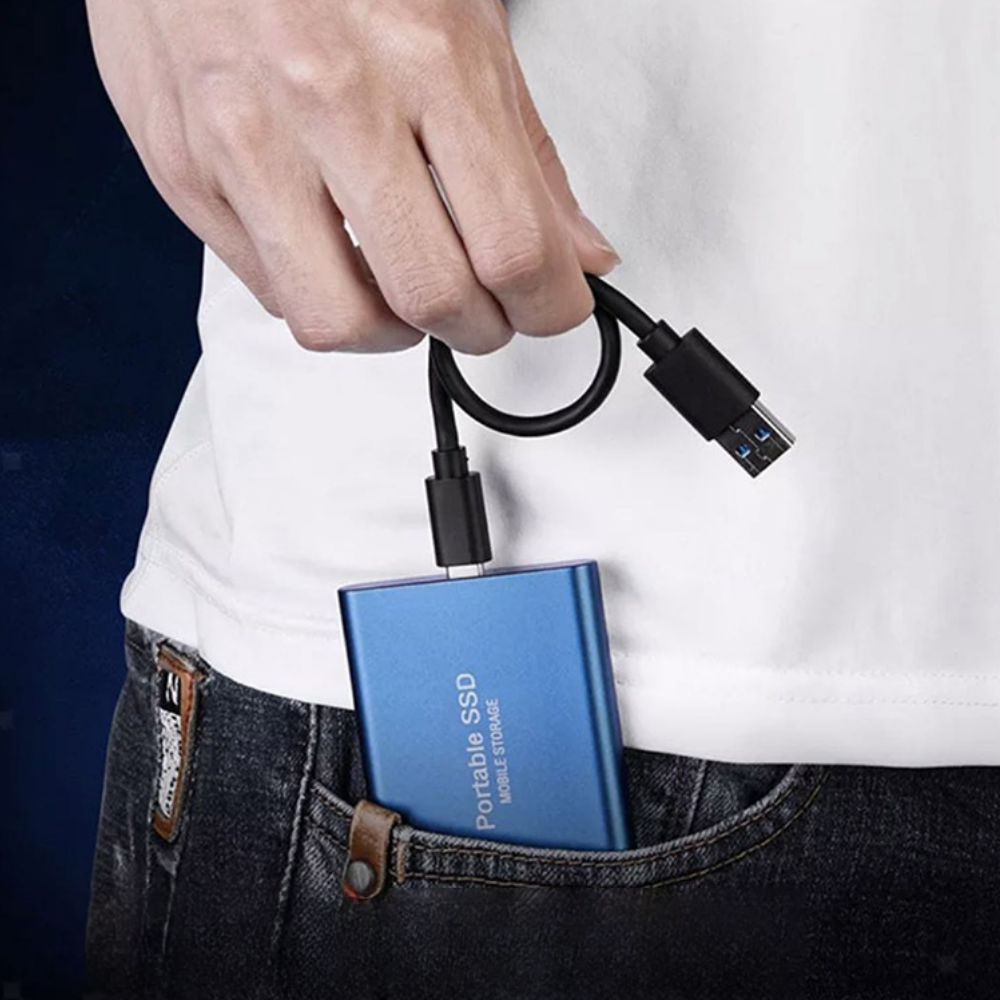 Ultra-Slim 512GB External SSD | Lightning-Fast Data Storage