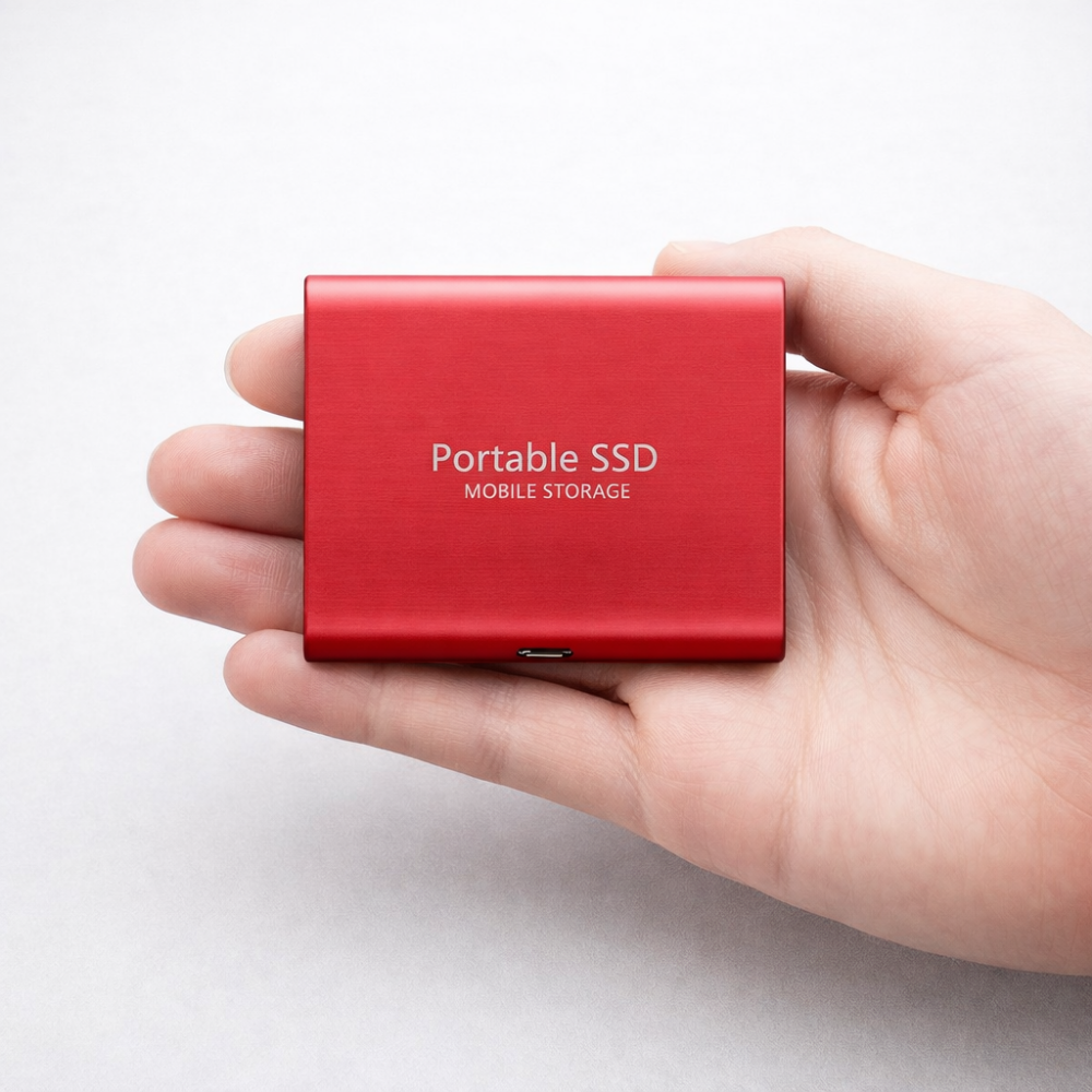 Ultra-Slim 512GB External SSD | Lightning-Fast Data Storage