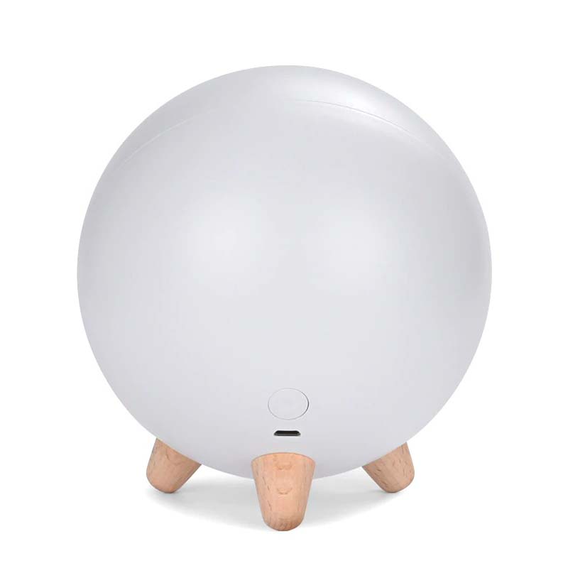 Adorable Feline LED Lamp with Touch Control and Rechargeable Battery