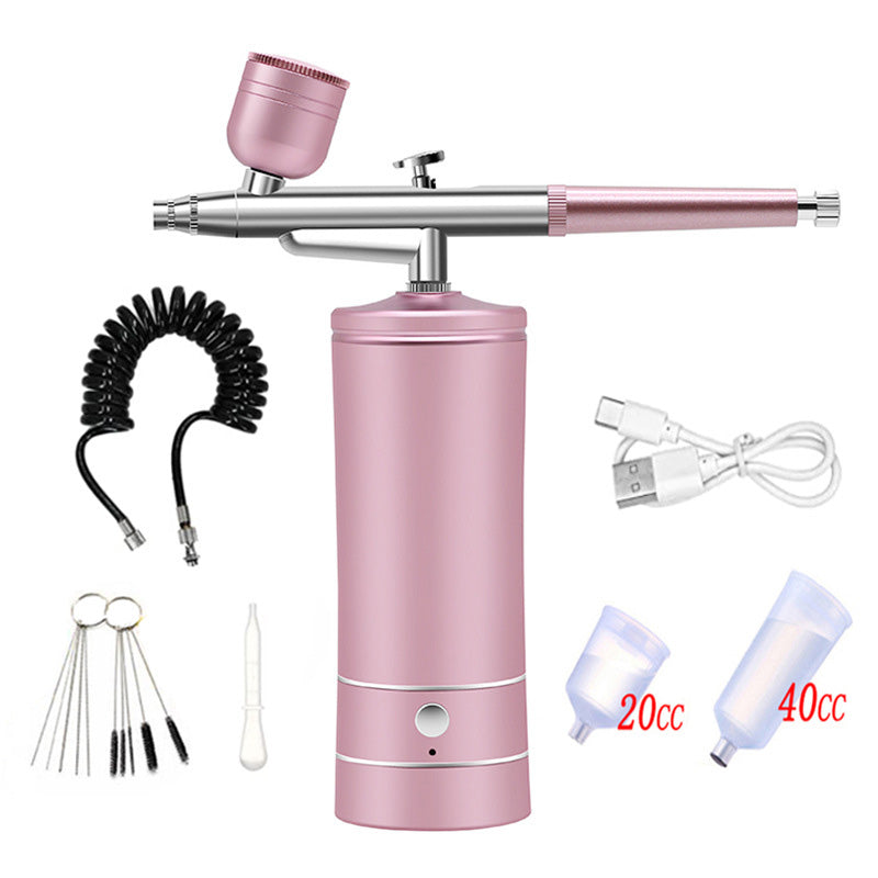Airbrush Gun Cordless Rechargeable Adjustable Pressure