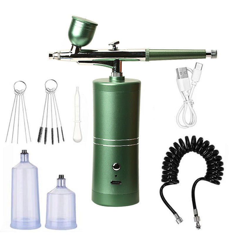 Airbrush Gun Cordless Rechargeable Adjustable Pressure