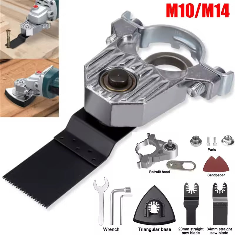 Angle Grinder Adapter M10/M14 Tool-Free Attachment Swap
