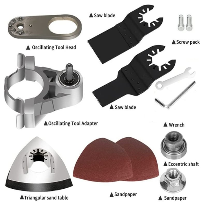 Angle Grinder Adapter M10/M14 Tool-Free Attachment Swap