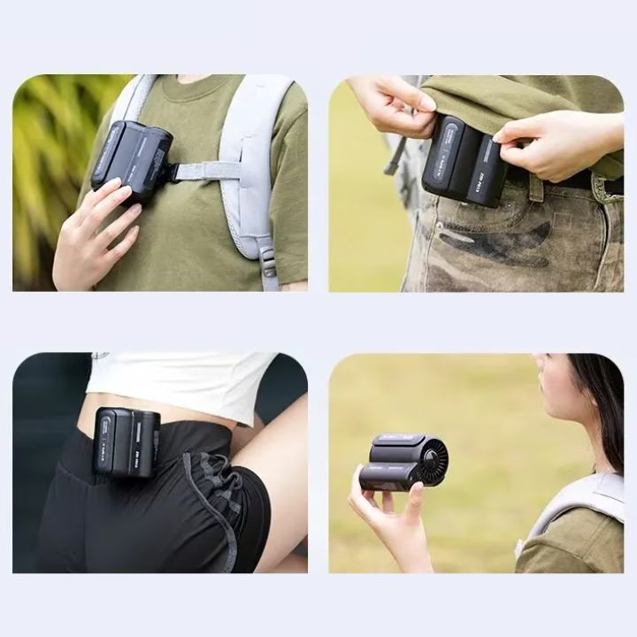 Belt Fan Bladeless Quiet 8-Hour