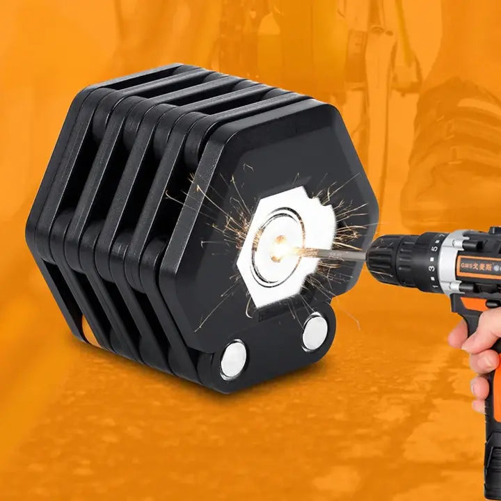 Bike Lock Foldable Hardened Steel Drill-Resistant