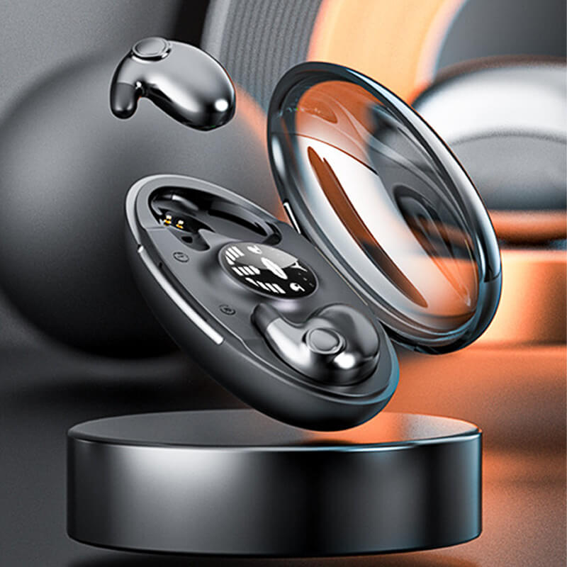 Bluetooth Earbuds Ultra-Thin Side-Sleeper IPX5 24-Hour Battery