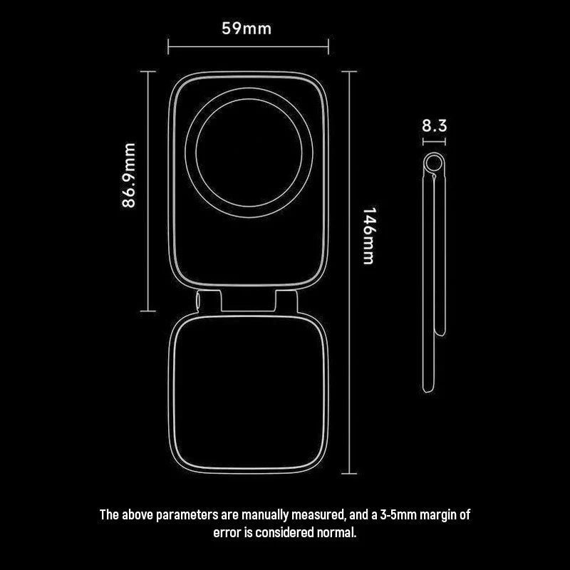 Car Phone Holder Strong Magnetic Rotatable Arm Residue-Free Mounting