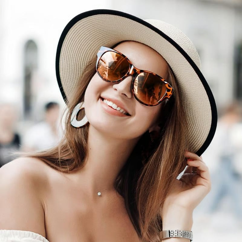 Cat-Eye Sunglasses Polarized UV400 Lightweight