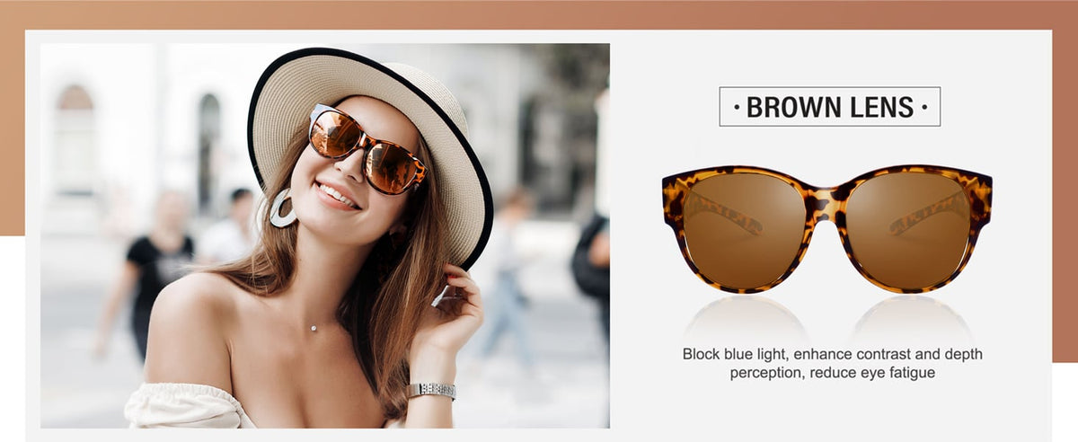 Cat-Eye Sunglasses Polarized UV400 Lightweight