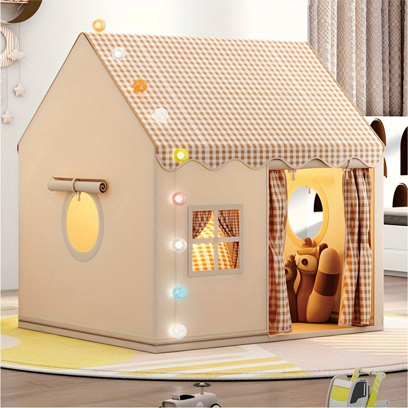Children's Playhouse Integrated LED Lighting Sturdy Frame