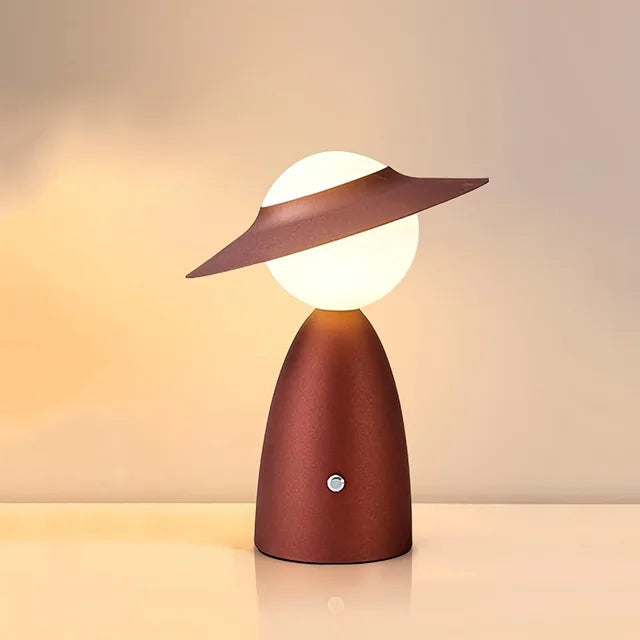 Desk Lamp Battery-Powered Wireless Charging Touch Control