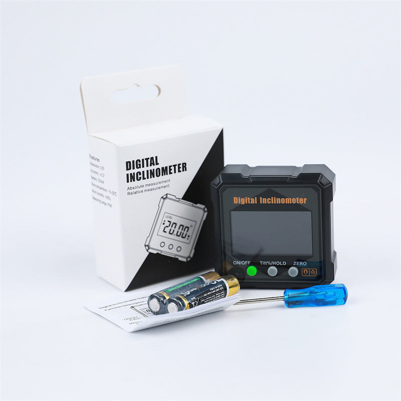 Digital Angle Gauge Magnetic Base Hands-Free 0.2° Accuracy