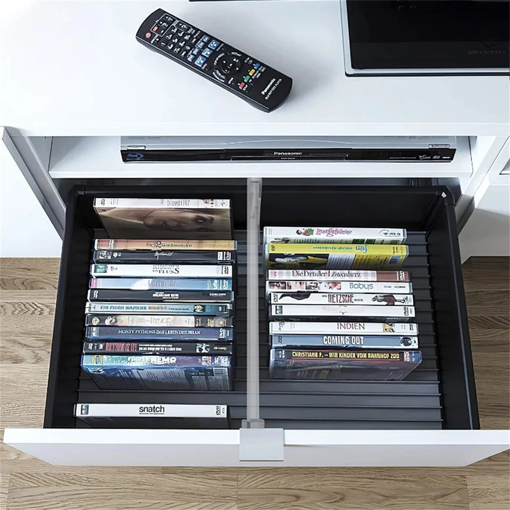 Drawer Dividers Adjustable Transparent Plastic