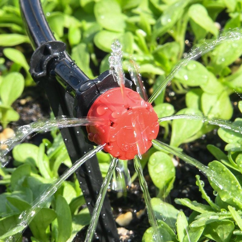 Drip Emitters 360 Degree Adjustable Tool-Free Installation