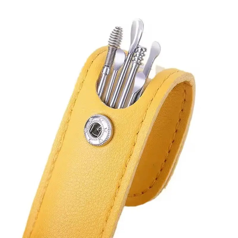 Ear Cleaning Set Medical-Grade Stainless Steel 6-Piece