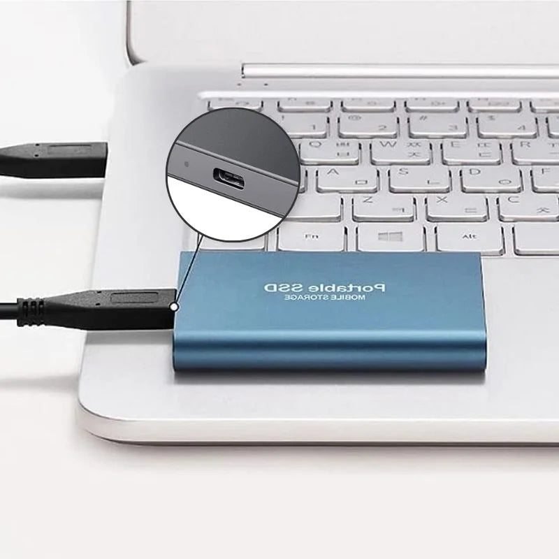 External SSD 128GB High-Speed USB 3.1
