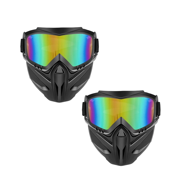 Face Shield Polycarbonate Ventilated Detachable Goggles