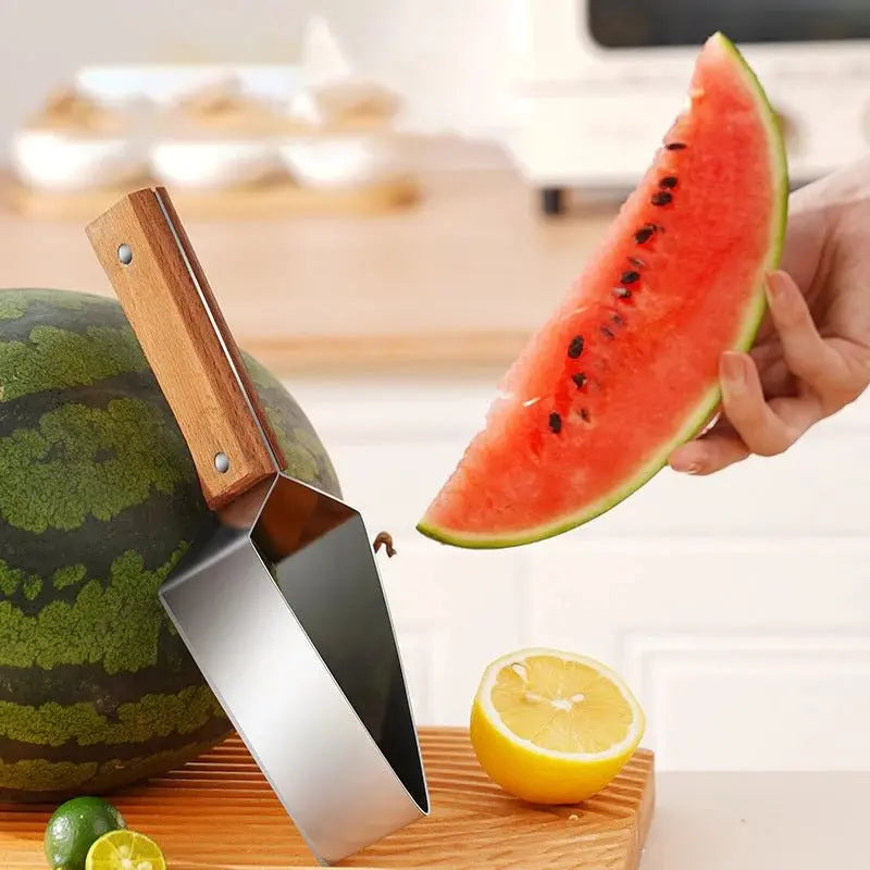 Fruit Slicer Stainless Steel Blade Ergonomic Non-Slip Handle