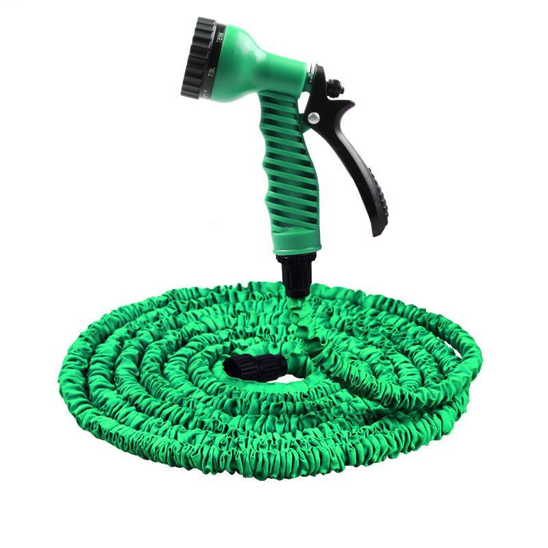 Garden Hose Expands 3x Kink-Resistant 7-Mode Nozzle