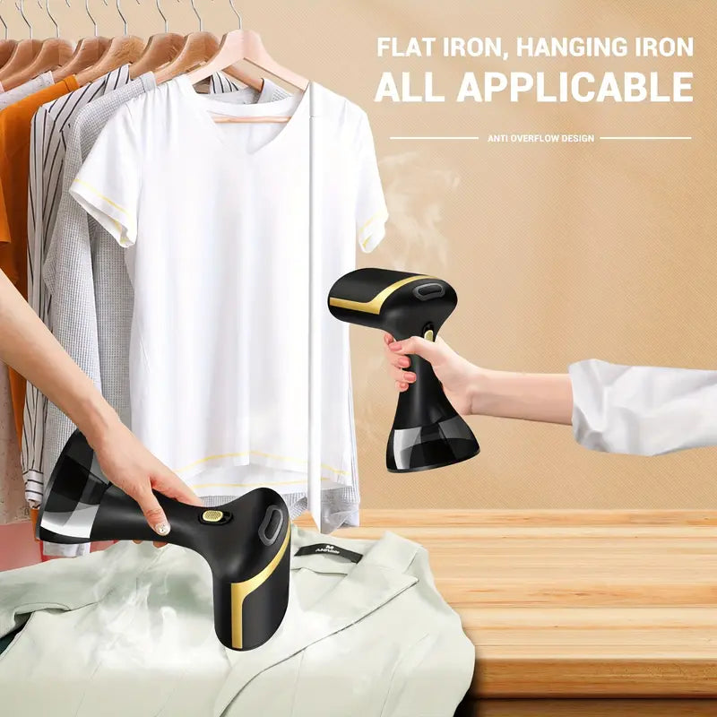 Handheld Garment Steamer 1500W 30 Second Heat-Up