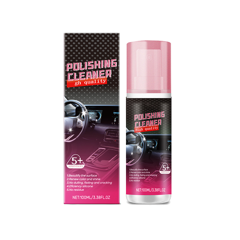 Interior Cleaner Leather Vinyl Plastic Odor Eliminator