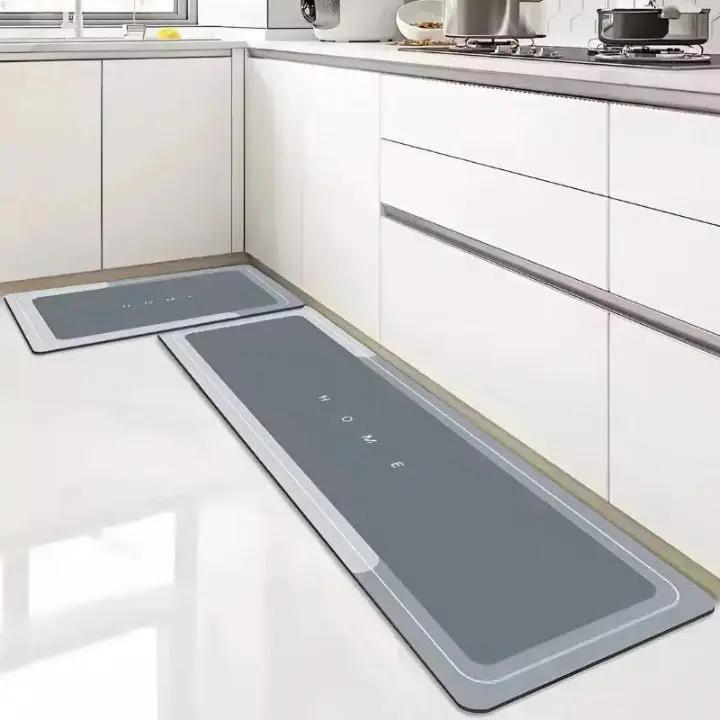 Kitchen Mat Ultra-Absorbent Padded & Non-Slip Rubber Base