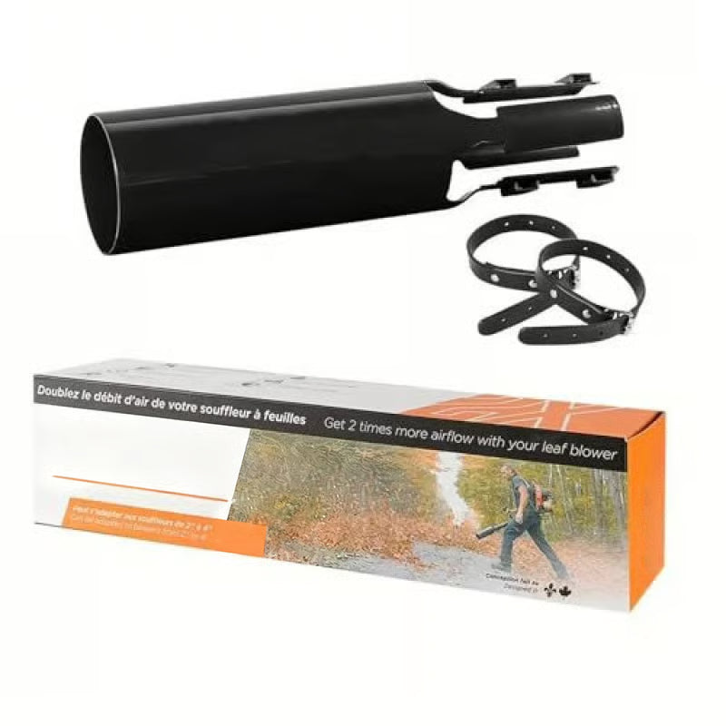Leaf Blower Nozzle Venturi Power-Boost Universal Fit Tool-Free Install