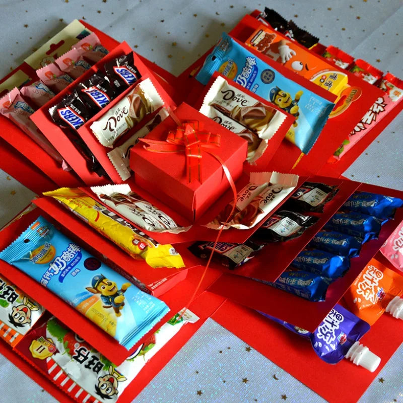 Memory Box Layered Customizable Eco-Friendly
