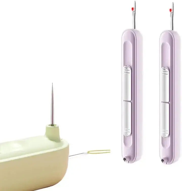 Needle Threader & Seam Ripper 2-in-1 Safety Ball Tip