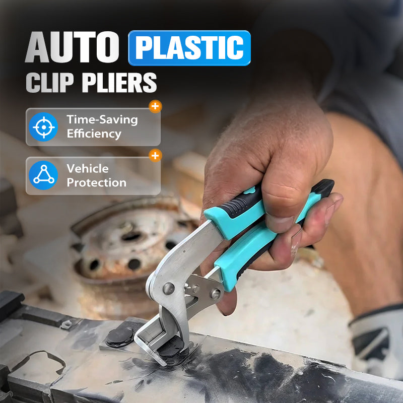Plastic Clip Pliers Stainless Steel Quick-Release Ergonomic Grip
