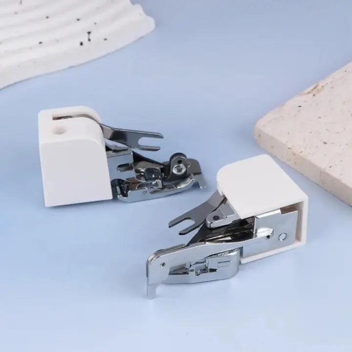 Sewing Machine Foot Side-Cutting Trimmer Metal Fits Short-Shank Machines