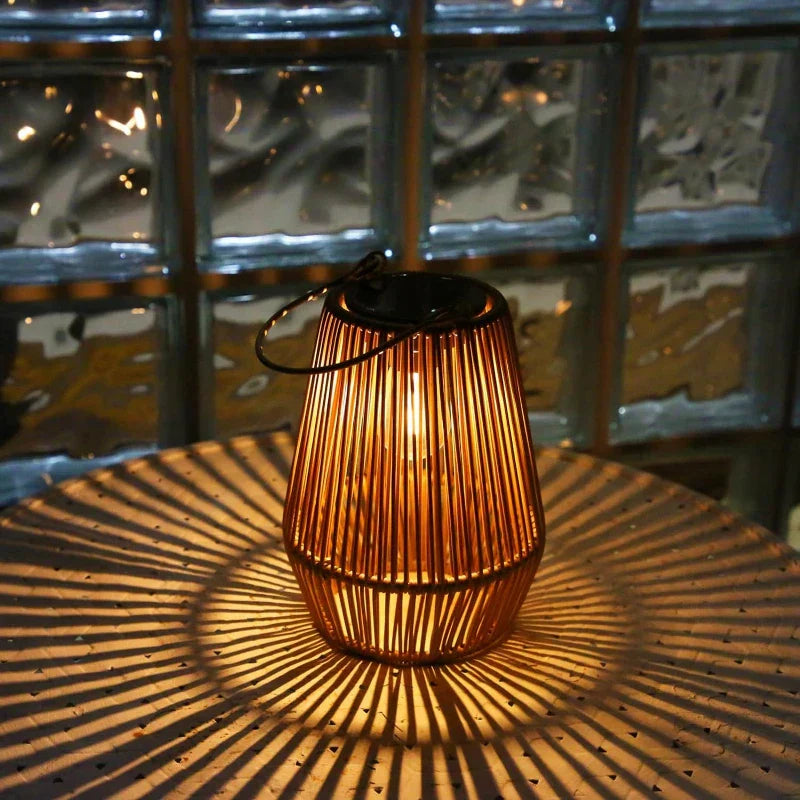 Solar Garden Light Handwoven LED & Waterproof