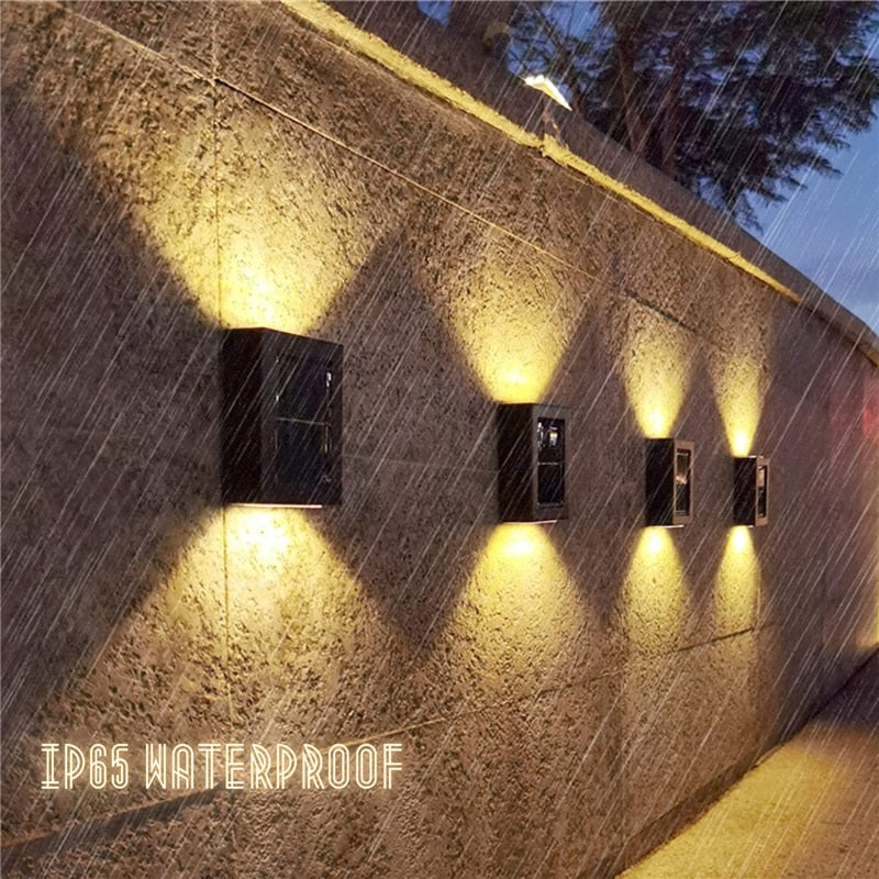 Solar Wall Light Warm White IP65