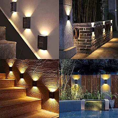 Solar Wall Light Warm White IP65