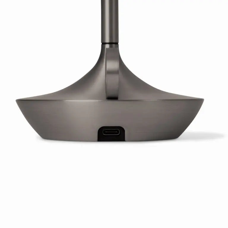 Table Lamp Cordless Dimmable USB-C Rechargeable Aluminum Housing
