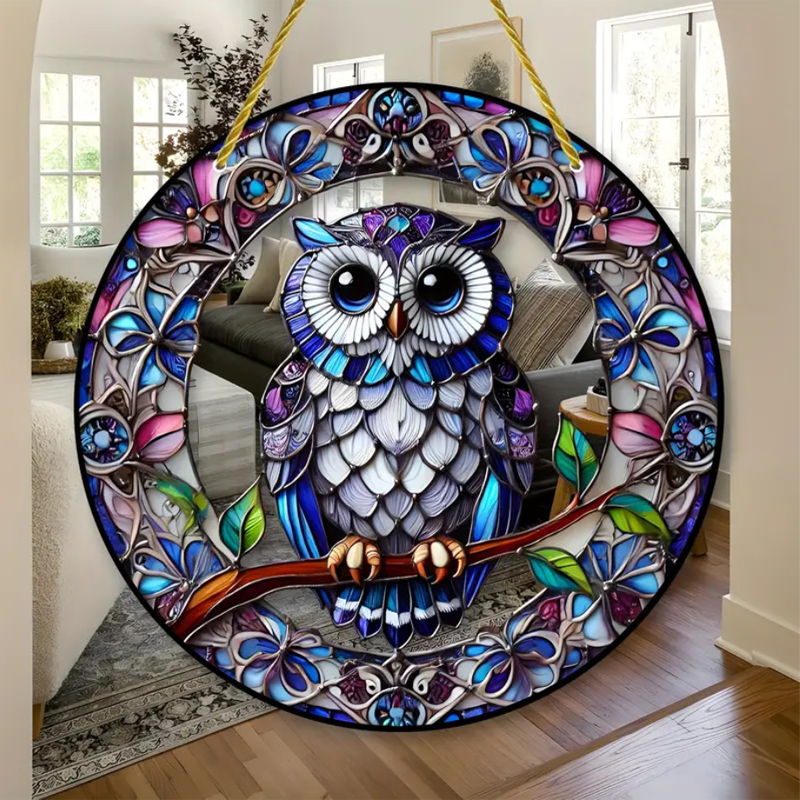 Wall Decor Acrylic Vibrant Colors Set of Two