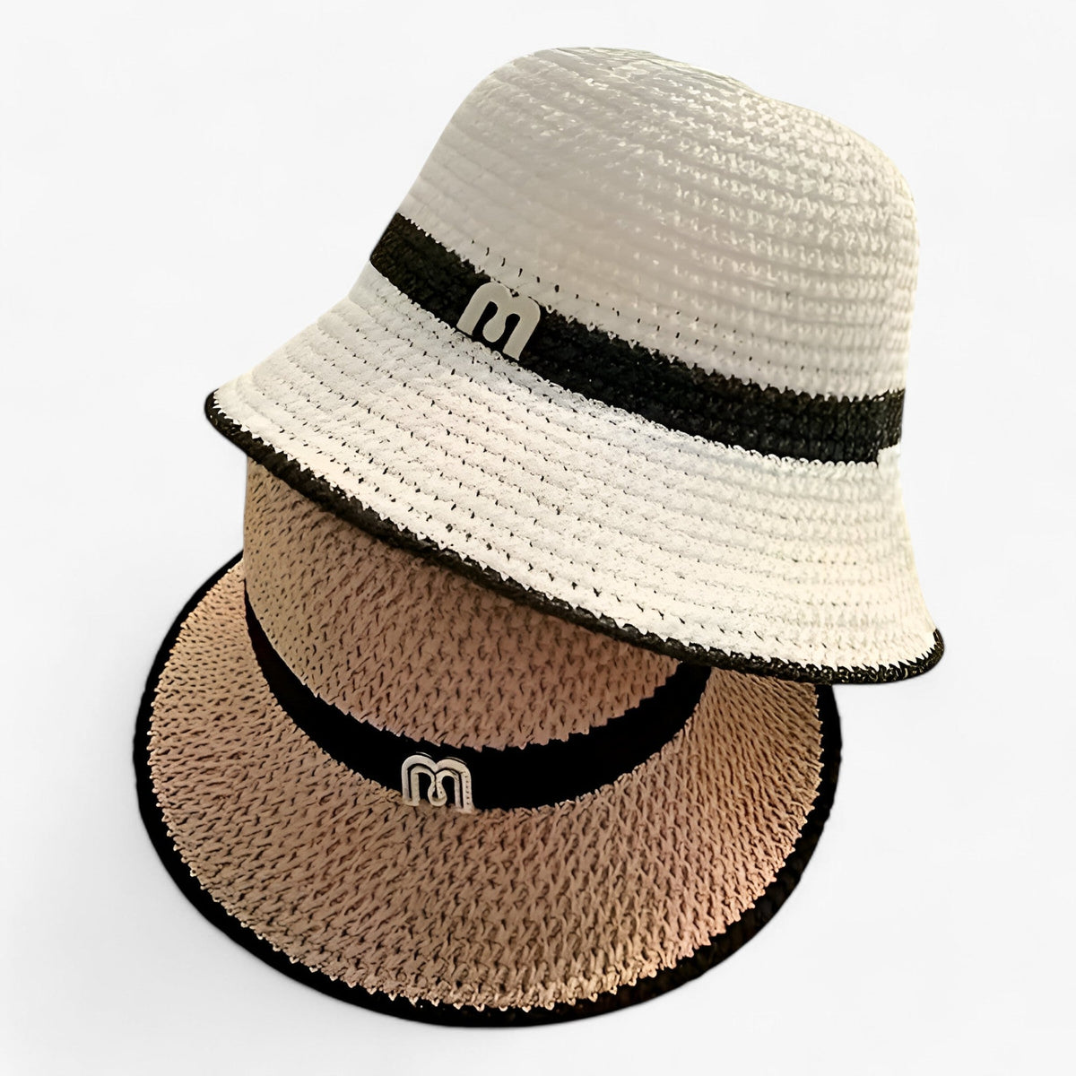 Wide Brim Straw Sun Hat Foldable Breathable