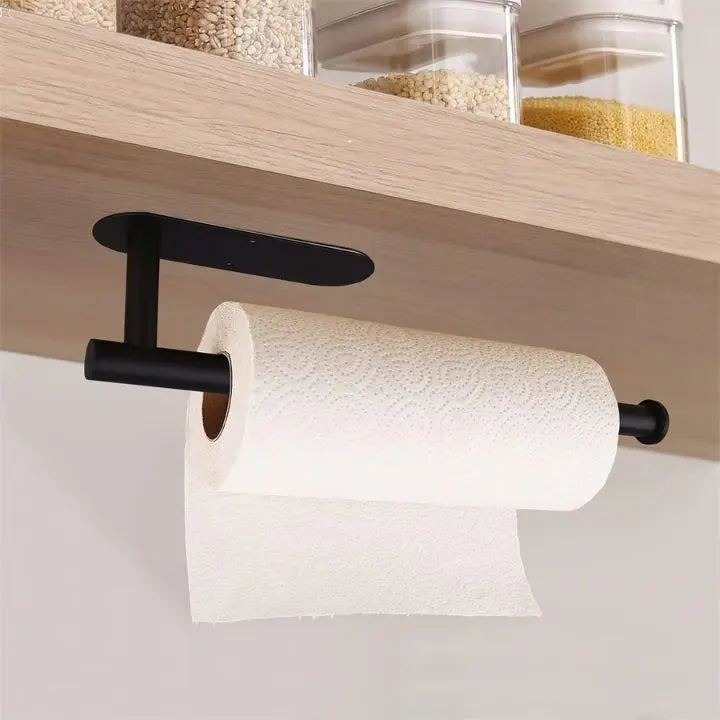 Chic Wall-Mounted Paper Towel Holder for Clutter-Free Spaces